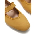 thumbnail image 5 of Fitflop Women's Delicato Wave-Edge Canvas Mary Jane Flats, 5 of 7