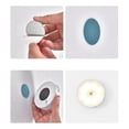 thumbnail image 4 of US 6-12 Pack Motion Sensor LED Nigh Light Indoor Closet Wireless Wall Puck Lamp, 4 of 12