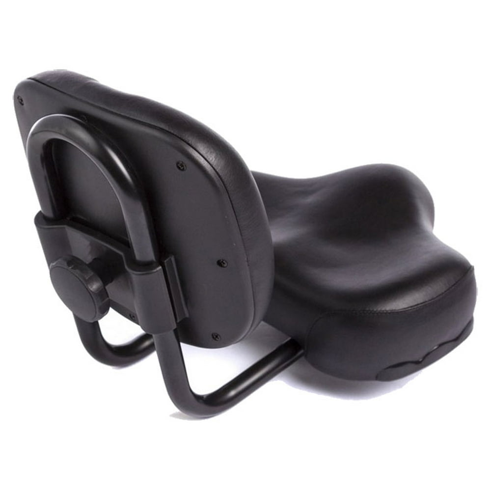 Micargi Bicycle Seat with Backrest, Black for Beach Cruiser Lowrider