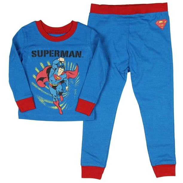 Intimo DC Comics Baby Boys Superman Cotton Pajamas 12 Months