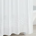 thumbnail image 3 of City Scene Triple Diamond Microfiber White Shower Curtain-72X72, 3 of 4