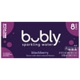thumbnail image 7 of bubly Sparkling Water, Blackberry, Zero Sugar & Zero Calories, 12 fl oz Cans (8 pack)​, 7 of 7