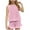 Pink, variant on snilers Girls Summer Outfits Sleeveless T-Shirts and Elastic Waist Shorts Ruffle Clothing Sets 2 Piece Kids Clothes Set Size 5-15 Years
