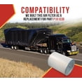 thumbnail image 2 of P181038 Dust Collector Filter for Wynn Enviromental, Grizzly, Harbor Freight, Jet Vortex, HF Dust Collectors & Heavy Duty Trucks Replaces AF879 LAF5069 LAF5079 PA2363 42440 TR527, 2 of 12