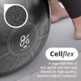 thumbnail image 6 of 65cm Yoga Ball for Exercise, Pregnancy & Stability – Anti-Burst, Non-Slip Fitness Ball by Greater Goods, Black, 6 of 6