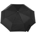 thumbnail image 3 of totes Parapluie à Poignée en Bois Auto-Ouvert, Noir, 3 of 3