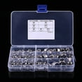 thumbnail image 3 of 165pcs Stainless Steel SS304 Nylon Insert Locknut Assortment Kit M3 M4 M5 M6 M8 M10 M12, 3 of 14