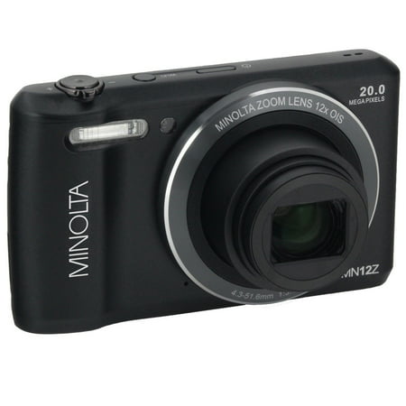 Minolta 20 Mega Pixels HD Digi Camera w/12x Optical Zoom in (Best Minolta 35mm Camera)