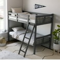 thumbnail image 4 of Storkcraft Caribou Twin over Twin Bunk Bed, Gray, 4 of 10
