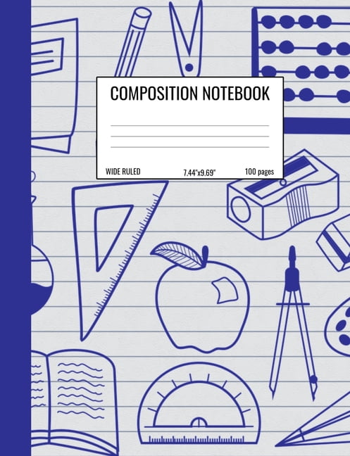 wide ruled composition notebook wide ruled composition notebook