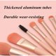 thumbnail image 4 of Juego de 8 brochas de maquillaje, brochas para base, brochas para sombras de ojos, corrector, delineador, cejas, cosmética (rosa), 4 of 4