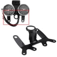 thumbnail image 2 of Vobor Universal Instrument Bracket Tachometer Speedometer Odometer Mount Stand Support for Motorcycle, 2 of 8