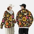 thumbnail image 4 of Lsque Sunflowers Mushrooms UPF 50+ Lightweight Sun Protection Men's Women's Long Sleeve Shirt, Hoodie Performance -Medium, 4 of 9
