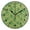 Black, variant on 9.84in Intertwined Celtic Knots PVC Canvas Wall and Table Clock with Canvas Texture, Black or Gold Hands