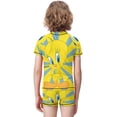 thumbnail image 3 of Looney Tunes Tweety Boys 2-Piece Swimsuit Set, Short Sleeve Rash Guard & Swim Trunks, 3 of 7