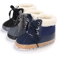 thumbnail image 6 of Infant Baby Boys Girls Boots Premium Soft Sole Anti-Slip Warm Winter Snow Boots Newborn Crib Shoes, 6 of 7