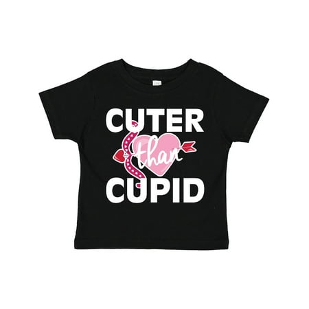 

Inktastic Valentine s Day Cuter Than Cupid Bow and Arrow Gift Toddler Boy or Toddler Girl T-Shirt