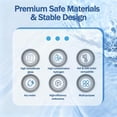 thumbnail image 4 of Hydrogen Water Bottle Generator, High-Concentration Hydrogen Water Maker, Up to 4000 PPB, with SPE/PEM Technology, Portable USB Rechargeable for Home Office Travel Fitness Drinking, 4 of 8