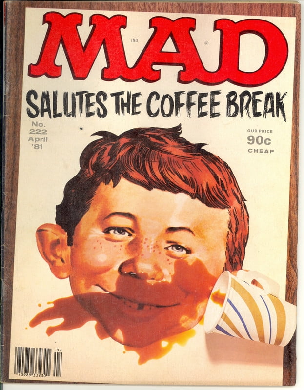MAD Magazine Vintage Collectible #222 APRIL 1981