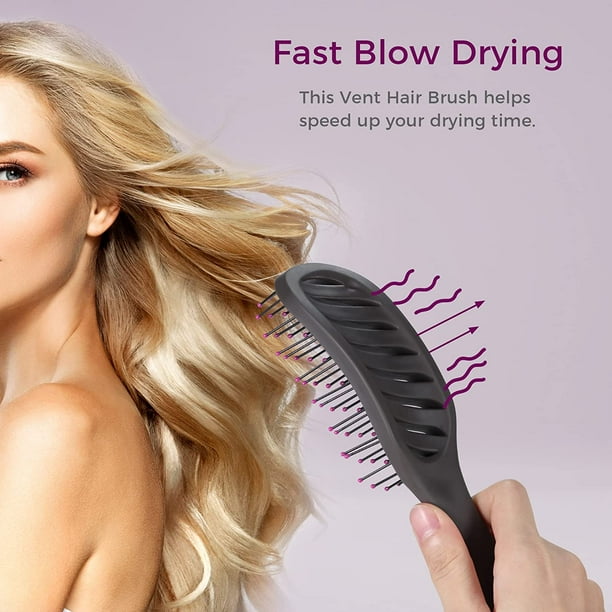 Curly blow brush hot sale set