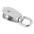 thumbnail image 6 of Tebru 304 Stainless Steel Swivel Pulley Heavy Duty Hardware for Wire Rope, 304 Stainless Steel Swivel Pulley, Swivel Pulley for Wire, 6 of 7