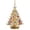 A, variant on Acrylic Christmas Tree Ornament, Rhinestone Christmas Tree Hanging Pendant, Merry Christmas Decorations with Star Top for Car Window Home Holiday Party Gift