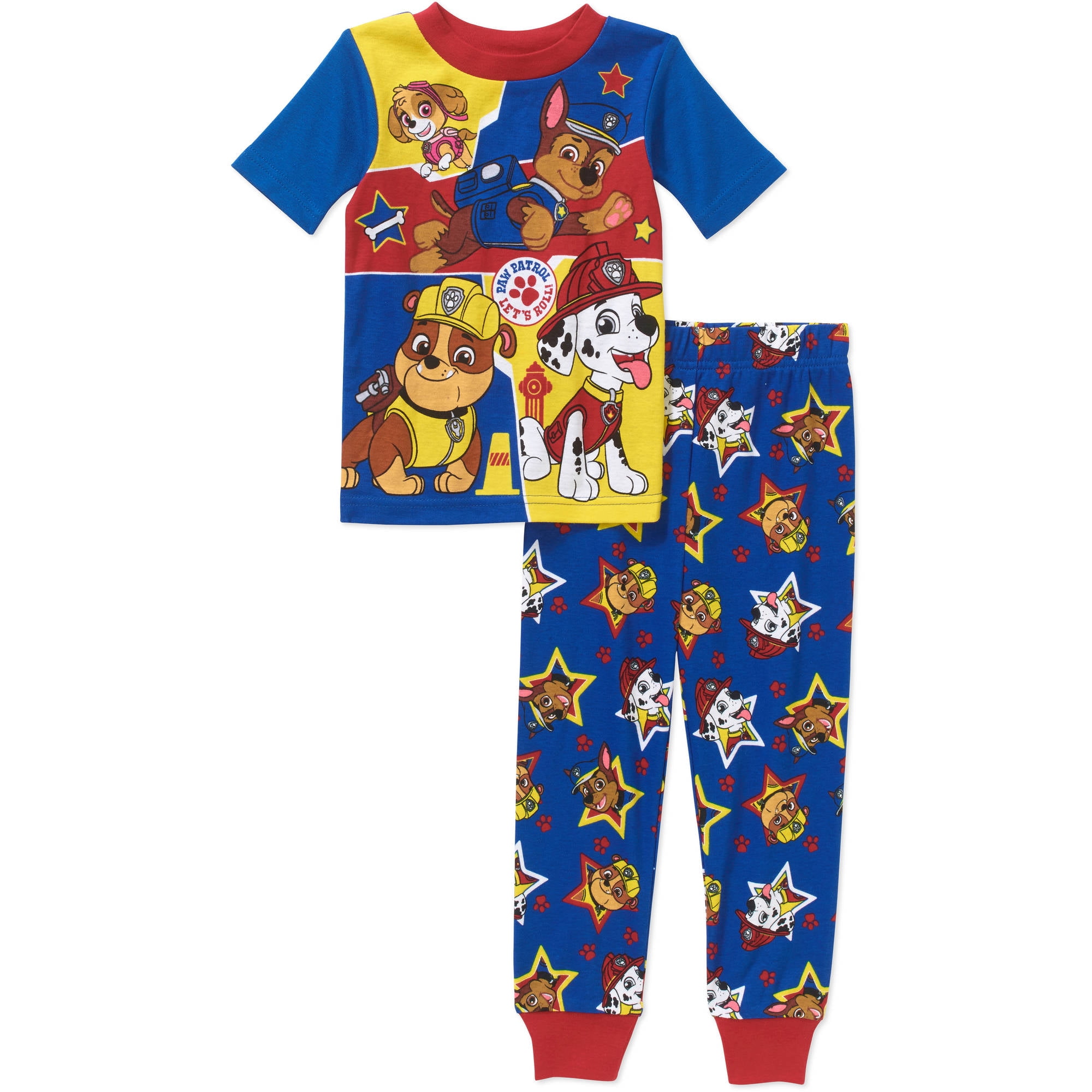 paw patrol baby pajamas