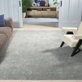 thumbnail image 3 of SAFAVIEH Easy Care Hemming Geometric Area Rug, Gray, 5' x 8', 3 of 7