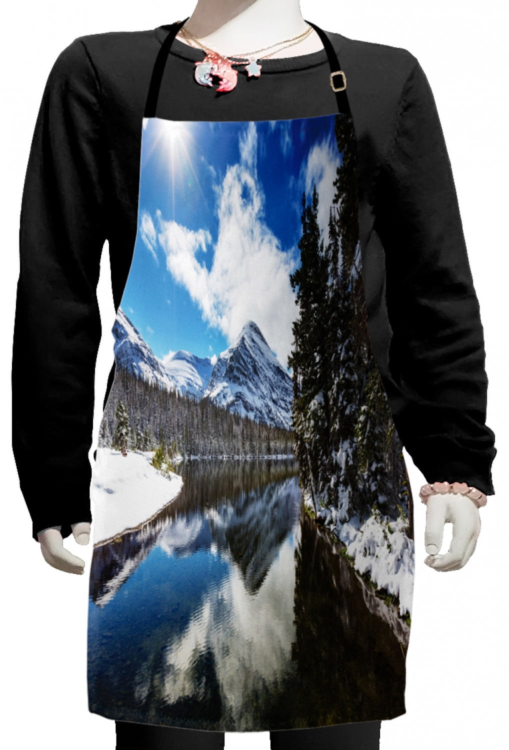 Deep Lake Winter Camp Apron main image 1