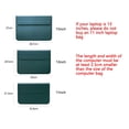thumbnail image 6 of Leather Laptop Sleeve Bag Case Cover For MacBook Air 11 12 13 Pro 13 15 Retina, 6 of 10