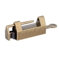 thumbnail image 1 of Vintage Horizontal Padlock,Vintage Chinese Style Mini Vintage Padlock Copper Padlockfor Jewelry Box Breakthrough Technology, 1 of 14