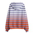 thumbnail image 4 of Women's Lightweight Zip Hoodie Color Block Long Sleeve Athletic Comfort Fit​​, 4 of 5
