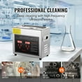 thumbnail image 2 of KFFKFF Ultrasonic Cleaning Device with Programmable Timer & Warming Element, Expert Grade Sonic Jewelry Cleaning Unit, Stainless Steel Warming Cleaning Apparatus for Eyewear, Watches, Rings(3L), 2 of 9