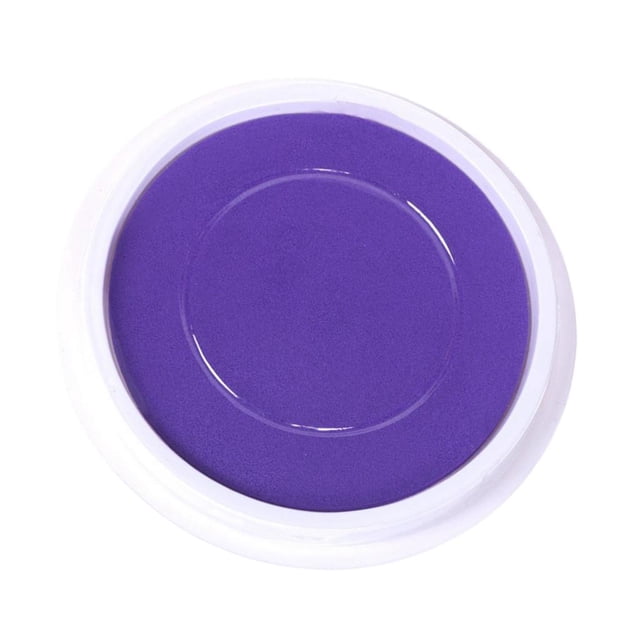 Colores 22cm pintura de redondo almohadil de tinta pinturas de sellos pa juegos jugu tesanales pa tjetas de papel suministros Púrpura Sunnimix Sello de almohadilla de tinta para pintar con los dedos