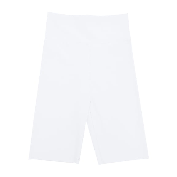 Ruyang Girls Solid Anti Slip Yoga Shorts Soft Pull-On Biker Shorts Stretchy Under Dress Daily Bottoms Short Leggings