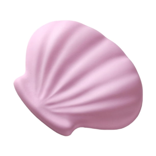 Reposamuñecas de silicona para ratón, alfombrilla ergonómica para ratón, base antideslizante, almohadilla de apoyo para muñecas Rosa