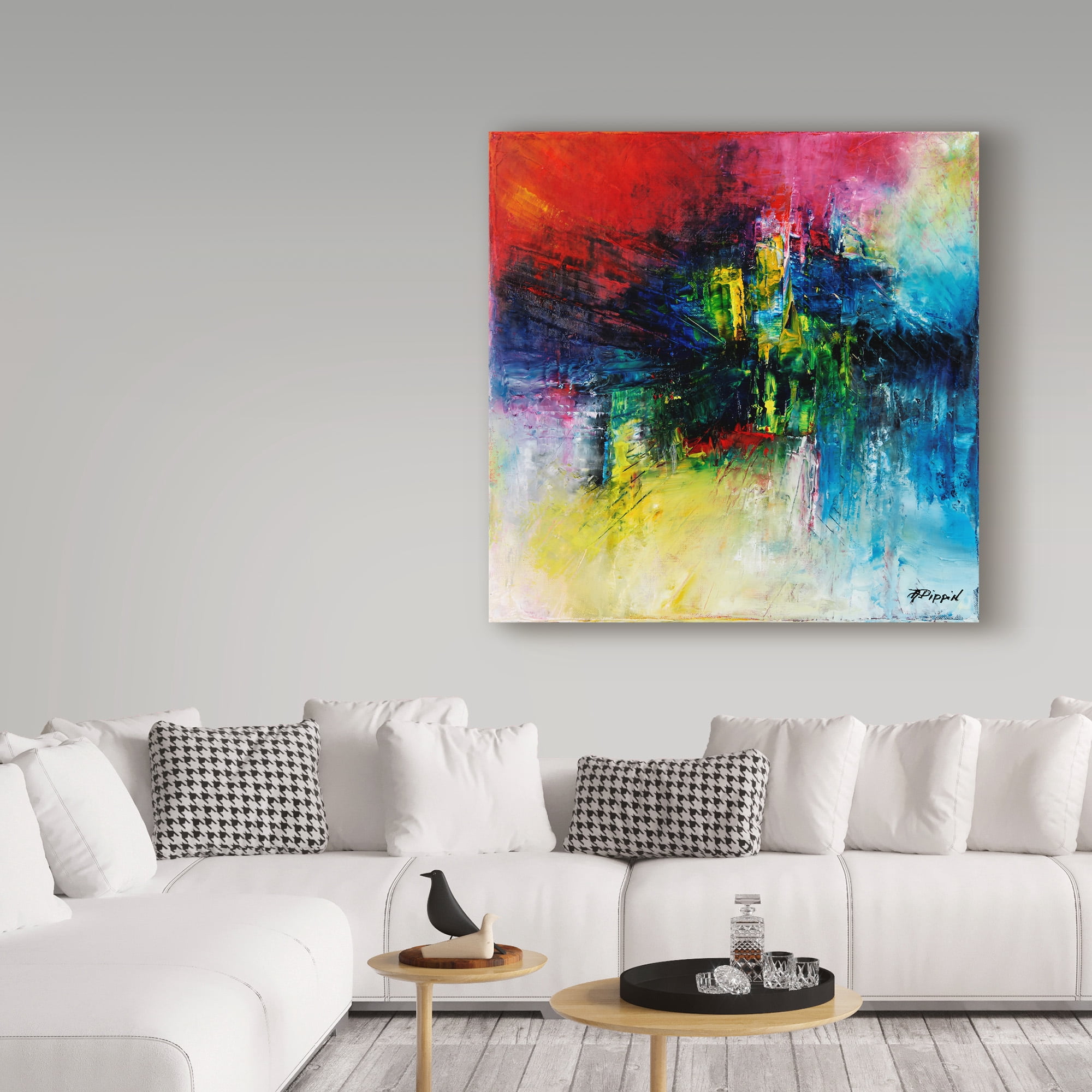 Trademark Fine Art 'Over There' Canvas Art by Aleta Pippin