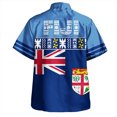 thumbnail image 3 of Camisa de playa de manga corta con estampado 3D para hombres, ropa tribal isleña polinesia, camisas casuales con botones para hombres, ropa, 3 of 5