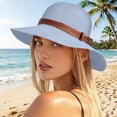 thumbnail image 7 of Sun Hat for Women Ndbuld Sun Beach Hats for Women Summer Floppy Wide Brim Sunhat Packable Foldable Lace Travel Vacation, 7 of 7
