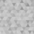 thumbnail image 1 of Ahgly Tapis d'Intérieur Lavable en Machine Carré Transitionnel Gris Foncé, 5 Pieds Carré, 1 of 7