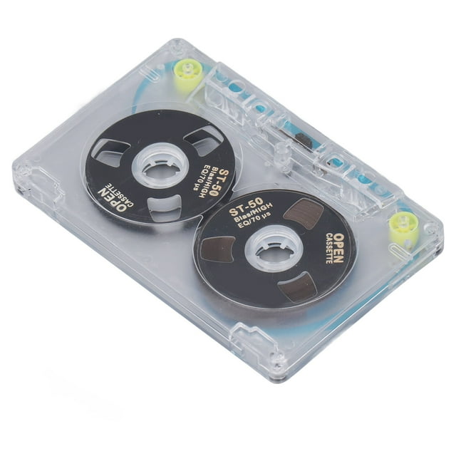 DIY 46min Recording Time Reel to Reel Blank Cassette Tape, High Output Low Noise, for Music Recording, Personalize Your Recording Process, Crafted with High Strength Material,
