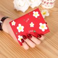 thumbnail image 1 of Monedero corto con hebilla y estampado de billetera de moda creativa, rojo LingWen 1327534283877, 1 of 1