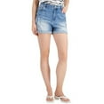 thumbnail image 2 of INC International Concepts Womens High Rise Cuffed Denim Shorts Medium Indigo 8, 2 of 2