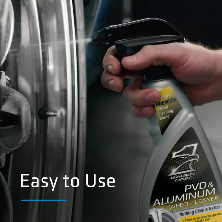 Eagle One Aluminum Wheel Cleaner, Removes Dirt, Grime and Brake Dust from  PVD Wheels and Aluminum