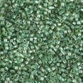 thumbnail image 2 of Miyuki Delica Seed Beads – Size 11/0 (1.6 mm), DB0917, Sparkling Light Green-Lined Topaz, 7.2 g, Approx. 1440 Beads, 2 of 7