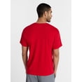thumbnail image 3 of (2 pack) Athletic Works Men's and Big Men's Tri Blend Tee, Sizes S-4XL, 3 of 8