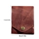 thumbnail image 4 of Guardurnaity Cartera de cuero delgada para hombres Cartera compacta multifuncional con ranura para bolígrafo Cartera completamente funcional Carteras, 4 of 6