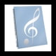 thumbnail image 1 of Carpeta de Partituras, Capacidad de 60 PáGinas, Carpeta/Soporte para Partituras, Se Adapta Al TamañO de Carta A4, Escribible y Desmontable (Azul), 1 of 5