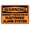Warning Sign 4, variant on Warning Safety Sign - Do Not Enter Authorized Personnel Only, 8"x12" Rust-Free Aluminum Metal Sign, Weather Resistant Durable Easy To Mount, Security Alert