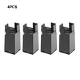thumbnail image 3 of Patas de Muebles Bearachild 4x Antideslizantes y Resistentes Negro, 3 of 6